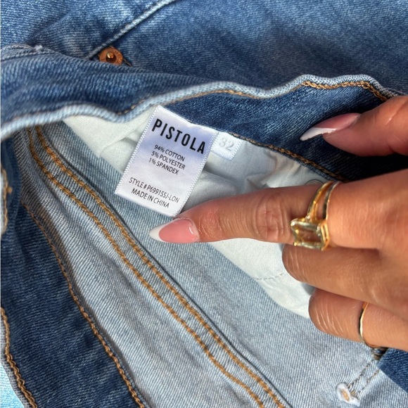 Pistola Light Wash Denim Jeans - Picture 4 of 7